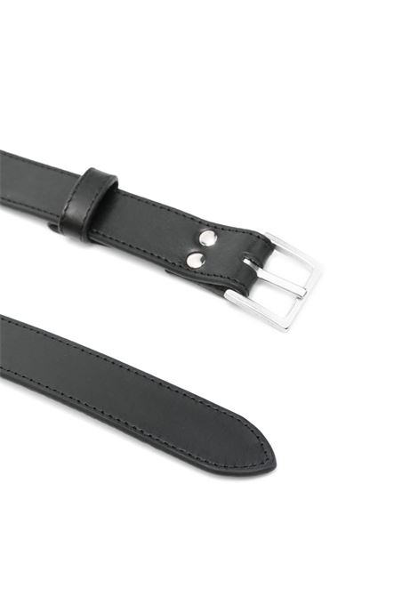 Black leather belt Martine rose - men MARTINE ROSE | 1127LP16001BLK
